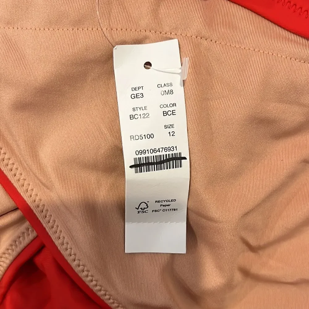 J. Crew Halter wrap swim dress*